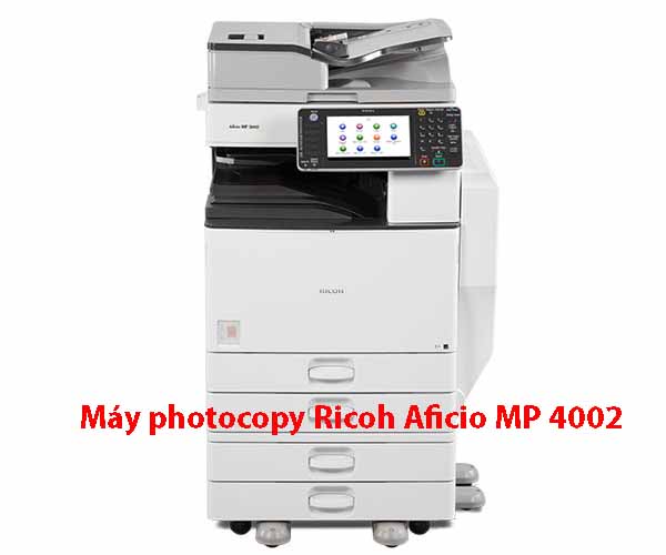 Máy photocopy Ricoh Aficio MP 4002 có thể photo từ a4 sang a3