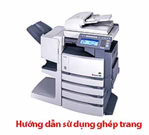 Ghép trang máy photo Toshiba E352