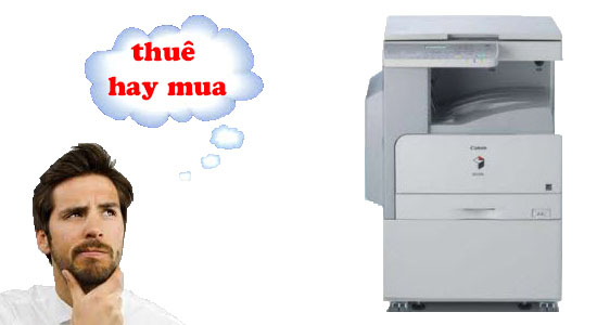 Những lợi thế mua máy photo so với thuê máy photo