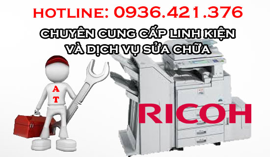 Hướng dẫn sửa máy photo ricoh Mp 4001 báo lỗi Cleaning Web Replacement