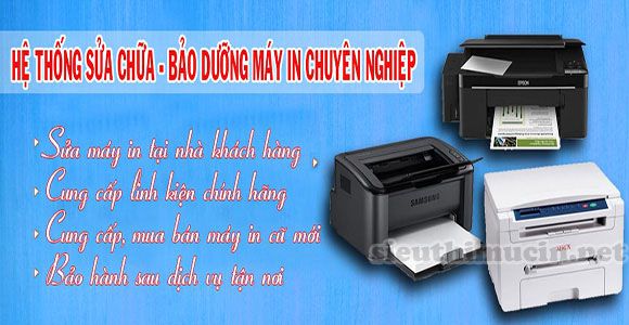 Dịch vụ sửa chữa máy in chuyên nghiệp Hà Nội