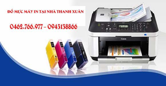 Đổ mực máy in tại nhà Thanh Xuân