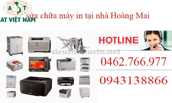 Sửa chữa máy in tại nhà Hoàng Mai