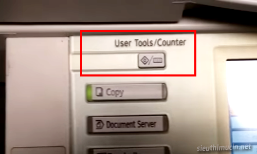 Đặt password cho máy photocopy ricoh