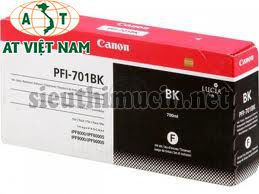 Mực máy in màu khổ lớn Canon IPF 8000/8100/9000 PFI-701BK                                                                                                                                               